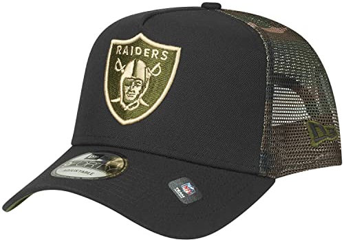 New Era Snapback Trucker Cap - Las Vegas Raiders Wood camo