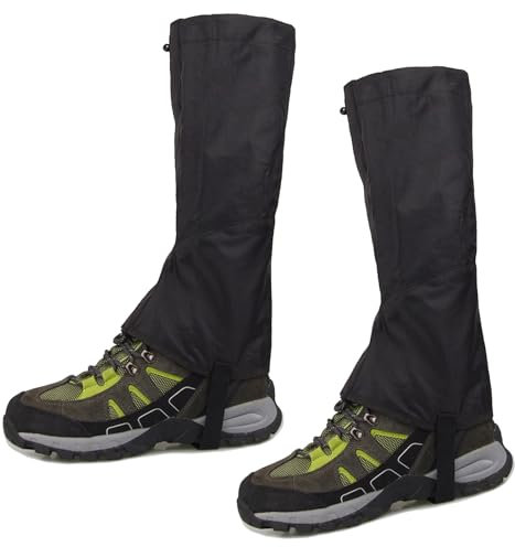 GUMNIGHTGamaschen Schnee – Premium Wandern Gamaschen für Herren, Wasserdicht und Langlebig – Vielseitig Einsetzbare Outdoor-Schutzgamaschen