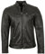 Otto Kern - Herren Echtleder Lederjacke Bikerjacke Lammnappa schwarz Größe 54