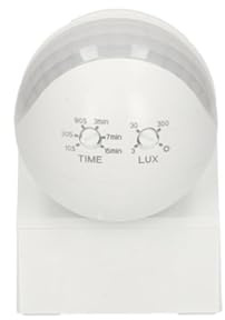 Detector de Movimiento por Infrarrojos, instalación en Pared, Uso en Seguridad, Control de Acceso y Sistemas de Alarma.