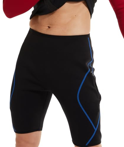 NonEcho Wetsuit Shorts Men，2mm Wet Suits Neoprene Short for Watersports Diving Surfing Swimming Snorkeling Pants