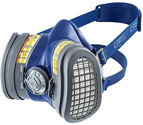 GVS Filter Technology 1/2 Masque Elipse avec filtres gaz/poussières ABE1P3 Taille M/L - SPR581