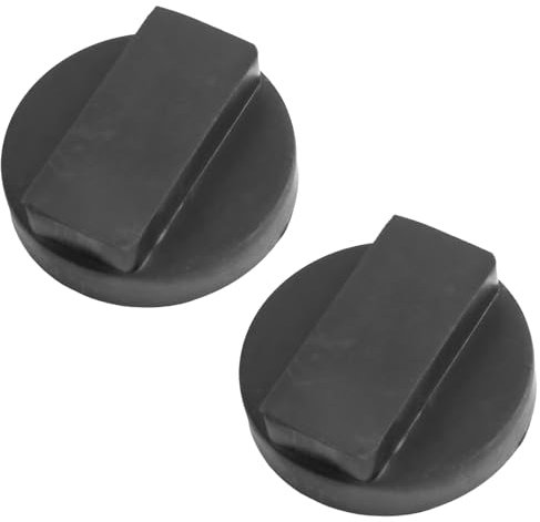 2 Stück Wagenheber Gummiauflage Schwarz Hebe Belag Werkzeug Gummipuffer Adapter Unterstellbock Gummiblock für BMW 135 335 535 E82 E88 E46 E90 E38 E39 E60 X5 X6 X3 1M M3 M5 M6 F01 F02 F30 Mini Cooper