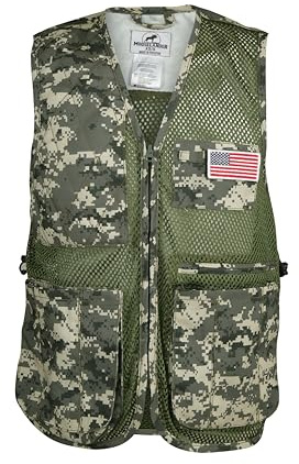 Mooselander Shooting Vest, Range and Skeet Shooting Vest with Right Hand Shoulder Pad