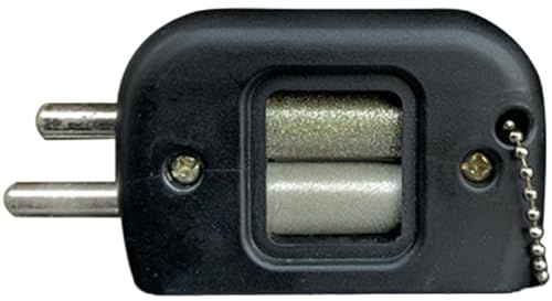 Veemoon Afilador de Cuchillas para Patines de Hielo Portátil, Herramienta Práctica para Afilar Zapatos de Patinaje, Accesorio Compacto para Cuchillas de Hockey, Color Negro, 1 Pieza