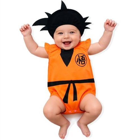 Beipegin Bidräkt för baby, pojkar flickor, ladybug, body sparkdräkt, nyfödd utklädnad, bikostym och hatt för storlek 0 till 9 månader
