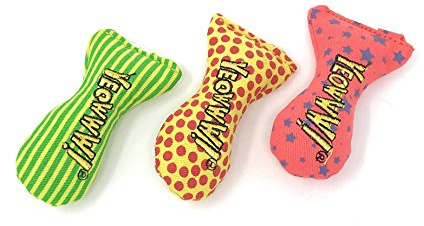 YEOWWW Catnip Toys for Cats - Organic Very Strong Catnip Fish Stinkies Sardines Cat Toys, Pack of 3, 7.5cm Long