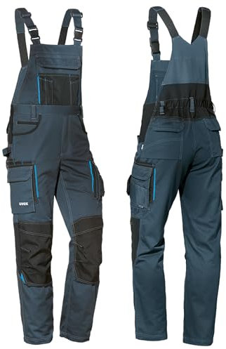 Uvex Tune-up Männer-Cargohose - Latz-Bundhose für die Arbeit - Dunkelblau - 52