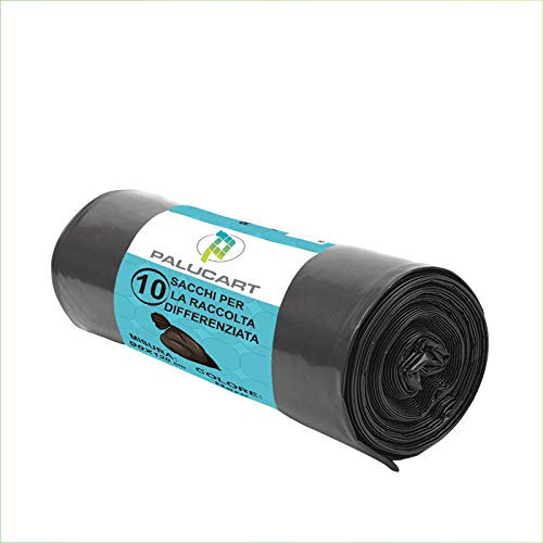 Sacchi Neri Grandi Resistenti Sacchi Spazzatura condominiali cm 90x120 120 Litri 10 Pezzi
