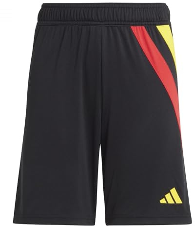 adidas Performance Fortore 23 Short Kids schwarzrotgelb, 128 Kinder