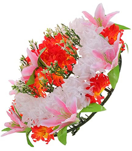 Holibanna De Sacrificio De Corazón Auténtico Guirnalda Funeraria Decoración Artificial