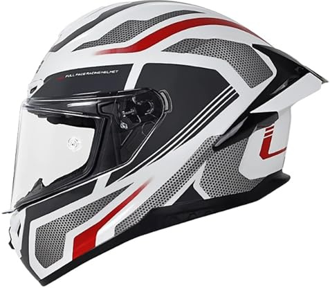 Casco De Motocicleta Homologado ECE 22.05, Casco Integral Unisex para Moto De Calle, Scooter Y Ciclomotor. M,S(52-53CM)