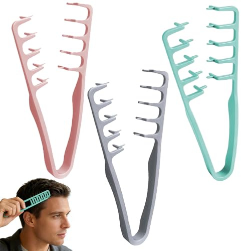 Textur Kamm,3 PCS Styling Kamm,Textur Comb,Styling Zahnkamm,TextureComb Men