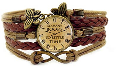 Rachlicy Bracciale multistrato Braccialetti da polso in pelle Braccialetti avvolgenti da donna, Marrone