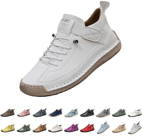 Cocila Wide Fit Trainers for Women Plantar Fasciitis Orthopedic Walking Shoes Comfortable Mesh Breathable Slip On Arch Support Non-Slip Sneakers