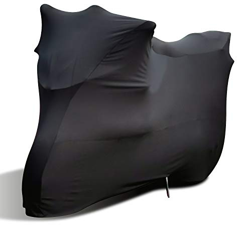 WinPower Indoor Motorcycle Cover Stretch Elastic Dustproof Covers for Motorbikes, 96inches