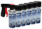 Lot de 6 bombes de peinture en spray Cars Dupli Color 652240 - Noir satiné - 400 ml - Avec poignée pistolet