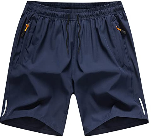 Costumi da Bagno Uomo Costume da Bagno Uomo Costume Pantaloncino Piscina Mare Nuoto Surf Uomo Corto Costumi Sportivi Taglie Forti Uomini Corti Short Pantaloncini Mare Spiaggia Uomo Sportivo Blu 8XL