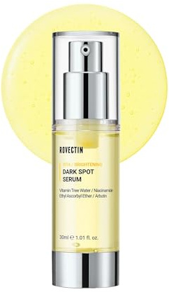 ROVECTIN Vita Dark Spot Correcting Serum – Brightening Vitamin C & Niacinamide Serum for Glowing, Even Skin Tone | Vegan & Gentle Formula for Sensitive Skin | 1.01 Fl Oz (30 ml)