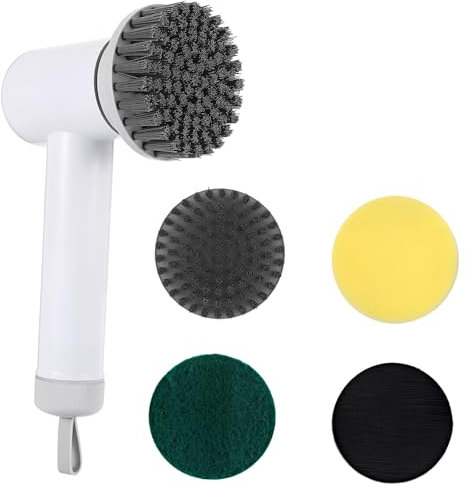 IMIKEYA Autolaveuse Électrique sans Fil pour Un Nettoyage Efficace des Sols des Salles De Bains Facile À Utiliser