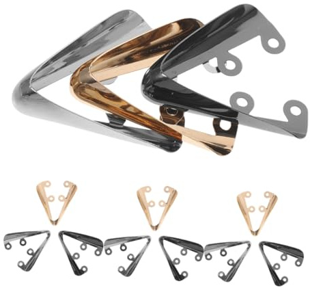Gatuida Protège-talons Couverture Discrète et Élégante Universels 6 Paires en Fer pour Chaussures à Talons Hauts pour Mariage et Événements Formels