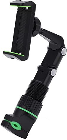 RASTKY Support de Téléphone pour Guitare d'angle, Enseignement de l'enregistrement Vidéo avec 10 Médiators et Chiffon d'essuyage, Supports de Microphone Multi-nœuds et Pupitres de Musique,