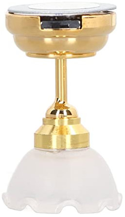 Tnfeeon Luz de Techo LED en Miniatura para casa de muñecas, lámpara en Miniatura para casa de muñecas a Escala 1:12, innovadora para Accesorios para casa de muñecas