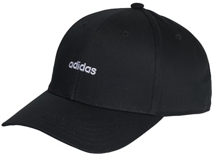 adidas Unisex - Adulto Baseball Street cap, Black/White/White, S