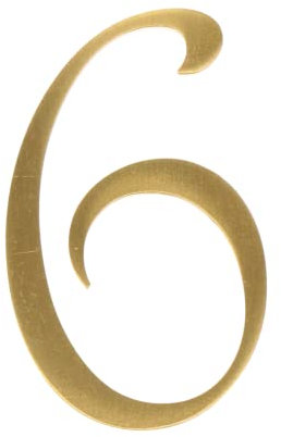 OFFSCH Letrero Placa Moderna Número De Casa Dirección De Hotel Para Oficinas y Fábricas