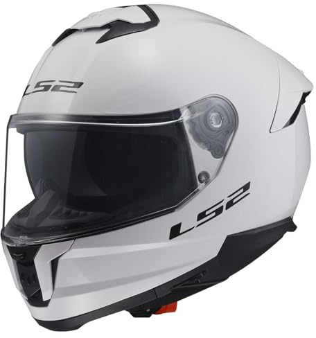 LS2, Casco Moto Integrale STREAM II SOLID Gloss White, XL