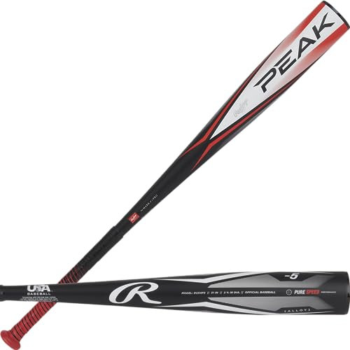 Rawlings Jungen Peak Baseballschläger, Kamel oder Hellbraun, 32 Inch