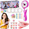 Philoctes Hair Bedazzler Kit, Automatic Hair Braider, Mädchen Haarstyling-Werkzeug mit 60 Haar-Edelsteinen, DIY Magic Hair Bling Styling Tools für Mädchen Geschenk