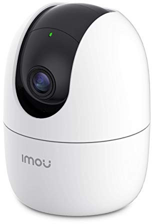 Imou Ranger 2 5MP (IPC-K2EN-5H2W) - Caméra dôme WiFi motorisée de 5 MP dispose d'une IA, d'un suivi automatique, d'un audio bidirectionnel, d'une sirène, d'un microphone, d'un infrarouge de 10 m, d'un