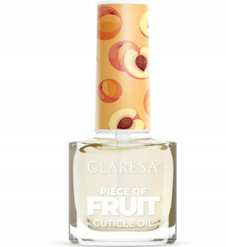 Claresa Aceite de melocotón solar de melocotón perfumado para cutículas y uñas