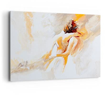 Wandbilder Dekoration Wohnzimmer Persönlichkeit Freundschaft Liebe Ehe Bilder auf Leinwand 120x80cm Leinwandbild Schlafzimmer Deko Wand Kunstdruck Art Groß XXL Wanddeko Bild Decor Canvas AA120x80-3168