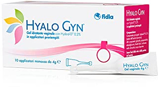 Hyalo Gyn – Gel Idratante Contro la Secchezza Vaginale |10 Applicatori Monodose da 4 g | Tecnologia Hydeal-D® 0,2% a Base di Acido Ialuronico | 1 Somministrazione Ogni 3 Giorni