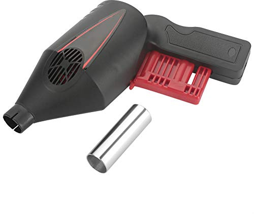 Tyenaza Ventilatore per Barbecue da Esterno - Ventilatore Manuale per Un Fuoco Rapido Che Inizia Durante I Picnic E Il Campeggio