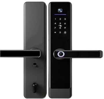 Smart biometriskt videointercom-lås med fjärrlåsning för hemsäkerhet