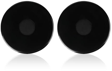 2 Stück Klebeplatte für Navi, Saugplatte Armaturenbrett, Klebepads Doppelseitig Extra Stark für Saugnapfhalterung Auto, Ideal für Navigationsgeräte Handyhalter, Befestigung Windschutzscheibe, 75mm
