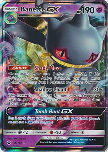 Pokemon Celestial Storm Banette 66/168 Ultra Raro NM/M Inglés