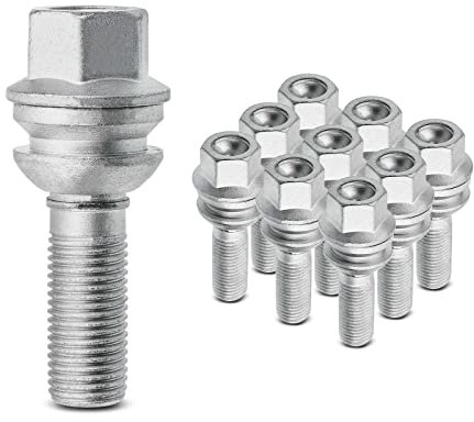 Frankberg 10x Radbolzen Radschraube M14x1.5 Kompatibel mit Q7 Transporter V A-m-a-r-o-k T-o-u-a-r-e-g C-a-y-e-n-n-e P-a-n-a-m-e-r-a 2002-Hetue
