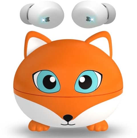 COOTIMOCK Auriculares Inalámbricos Bluetooth 5.3 para Niños, 85dB Límite de Volumen, HiFi Estéreo con Micrófono, 30H Reproducción, para Educación Online y Deportes