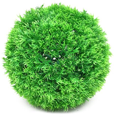 Künstliche Pflanzenkugel, runde Kunstpflanze Kugel, grüne Topiary Kugeln, Kiefer Graskugel, Dekokugel, 4-lagig Kunstrasen-Deko, UV Beständig für Zuhause