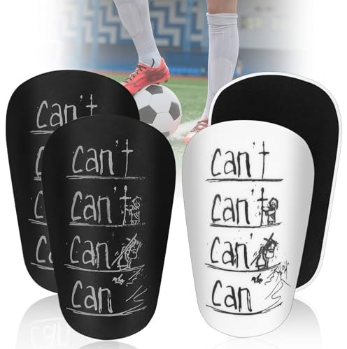 ELNLE Mini Schienbeinschoner Kinder Fußball 2 Paar Mini Shin Pads 12 x 7,8cm Kleiner Schienbeinschutz Fussball für Erwachsene & Jugendliche Kinder (Schienbeinschoner M-Größe)