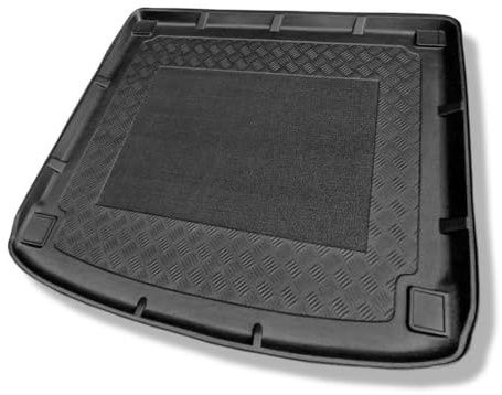 Mossa - Kofferraumwanne kompatibel mit Porsche Cayenne II 92A SUV (05.2010-10.2017) - Kofferraummatte rutschfest Schutzmatte - S