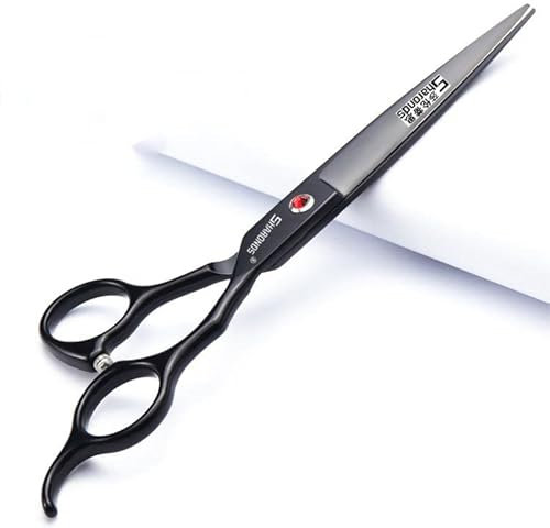 Tagliacapelli professionali da 7 pollici di Sharond, tagliacapelli in acciaio inossidabile, progettato per parrucchieri e famiglie.