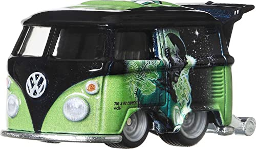 Hot Wheels Kool Kombi - Vehículo a escala para niños a partir de 3 años y coleccionistas de autos de juguete clásicos, con nuevos fundidos y temas
