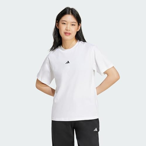 adidas Women's Essentials Small Logo Cotton T-Shirt