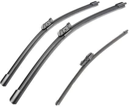 Coche Limpiaparabrisas Para Seat Para Ibiza 2017 2018 2019 2020 2021 2022 26 + 17 + 13 limpiaparabrisas Delantero Trasero Accesorios De Ventana 3 Uds