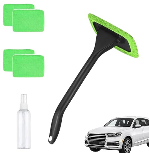 Limpiador De Parabrisas Para Coche,Cepillo De Microfibra Desmontable Para Limpiaparabrisas | Accesorios De Eliminación De Polvo Y Detallado Para Camiones, SUVs, Furgonetas, Pickups Y Espejos Del Hogar